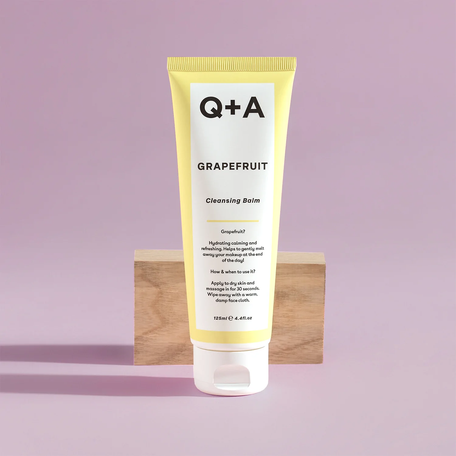 Q+A Grapefruit Cleansing Balm 125ml
